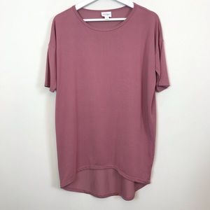 Dusty mauve butter soft tunic!